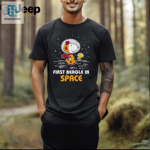 Snoopy And Woodstock First Beagle In Space Shirt hotcouturetrends 1