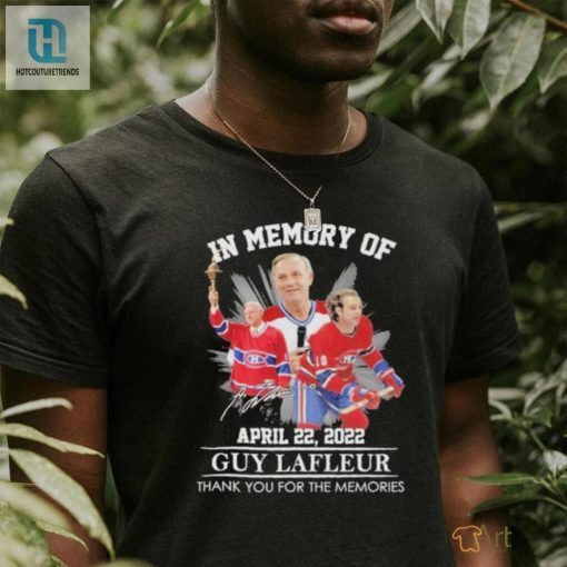 In The Memory Of Guy Lafleur Thank You For The Memories T Shirt hotcouturetrends 1