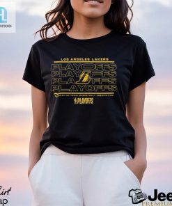 Official Los Angeles Lakers 2024 Nba Playoffs Fast Break Opportunity Shirt hotcouturetrends 1 2