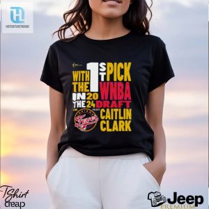 Caitlin Clark Indiana Fever 2024 Wnba Draft 1St Pick Shirt hotcouturetrends 1 2