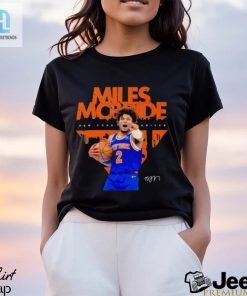 New York Knicks Miles Mcbride Signature Retro Shirt hotcouturetrends 1 2