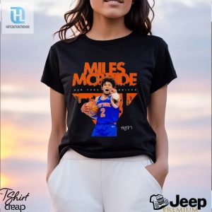 New York Knicks Miles Mcbride Signature Retro Shirt hotcouturetrends 1 2