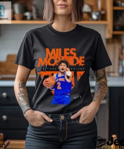 New York Knicks Miles Mcbride Signature Retro Shirt hotcouturetrends 1 3