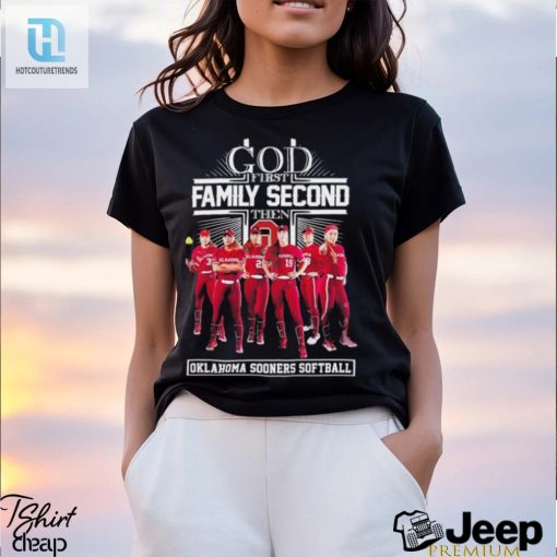 Official God First Family Second Then Oklahoma Softball Shirt hotcouturetrends 1 6