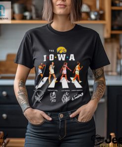 The Iowa Hawkeyes Womens Basketball Abbey Road Friends 2024 Signatures Shirt hotcouturetrends 1 7