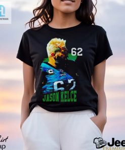 Jason Kelce 62 Philadelphia Eagles Football Graphic Shirt hotcouturetrends 1 2