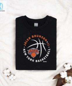 Jalen Brunson New York Knicks Player Ball Shirt hotcouturetrends 1 6