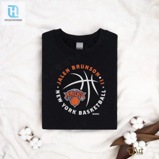 Jalen Brunson New York Knicks Player Ball Shirt hotcouturetrends 1 6