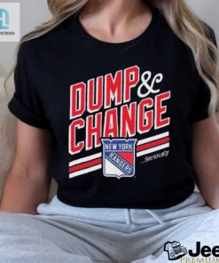 Dump And Change We Bleed Blue New York Rangers Shirt hotcouturetrends 1 5