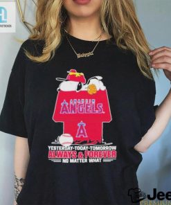 Anaheim Angels Snoopy Shirt Always And Forever No Matter What Anaheim Angels T Shirt hotcouturetrends 1 7