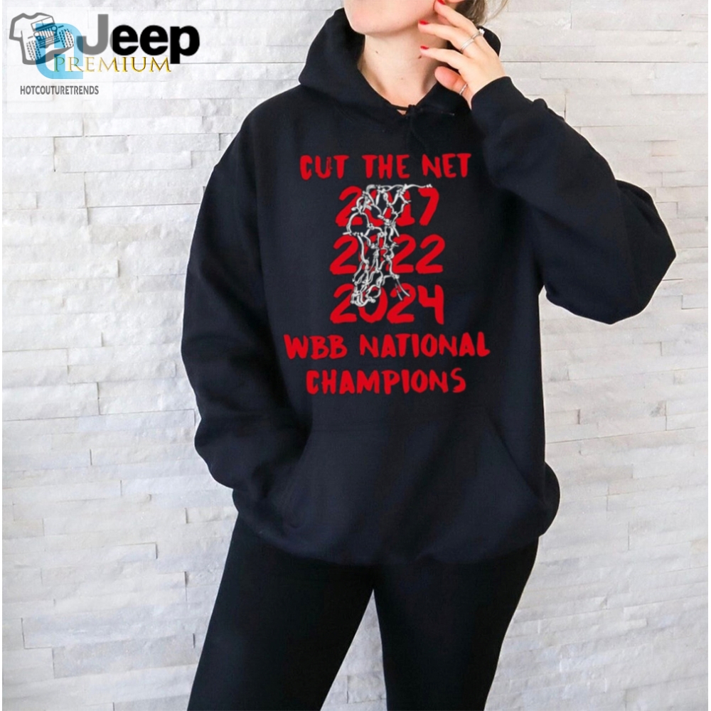 Official Cut The Net 2024 Womens National Champions Gamecocks Shirt 