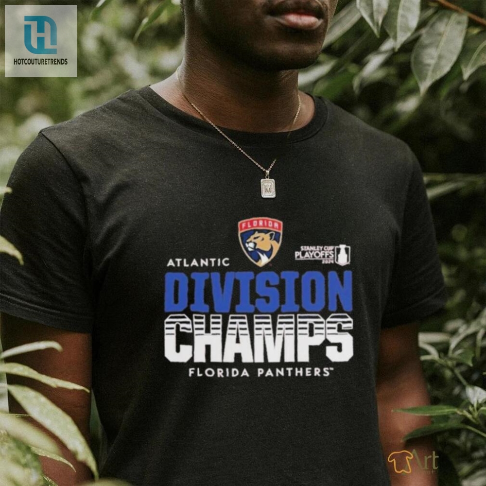 Florida Panthers 2024 Atlantic Division Champions T Shirt 