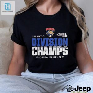 Florida Panthers 2024 Atlantic Division Champions T Shirt hotcouturetrends 1 3