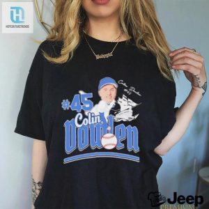 Top Seton Hall Pirates Colin Dowlen No 45 Caricature Shirt hotcouturetrends 1 2