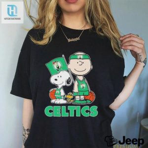 Official Boston Celtics Snoopy Charlie Brown Friends Peanuts Shirt hotcouturetrends 1 2