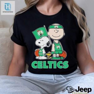 Official Boston Celtics Snoopy Charlie Brown Friends Peanuts Shirt hotcouturetrends 1 3