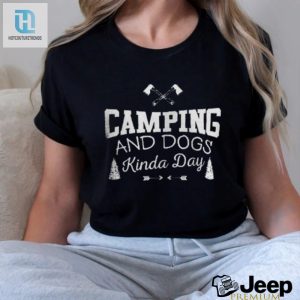 Camping And Dogs Kinda Day Classic T Shirt hotcouturetrends 1 3