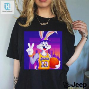 Nice Los Angeles Lakers 23 Bunny Player Lakers Win Shirt hotcouturetrends 1 2