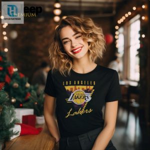 Mn Los Angeles Lakers Tri Logo Tee Shirt hotcouturetrends 1 2