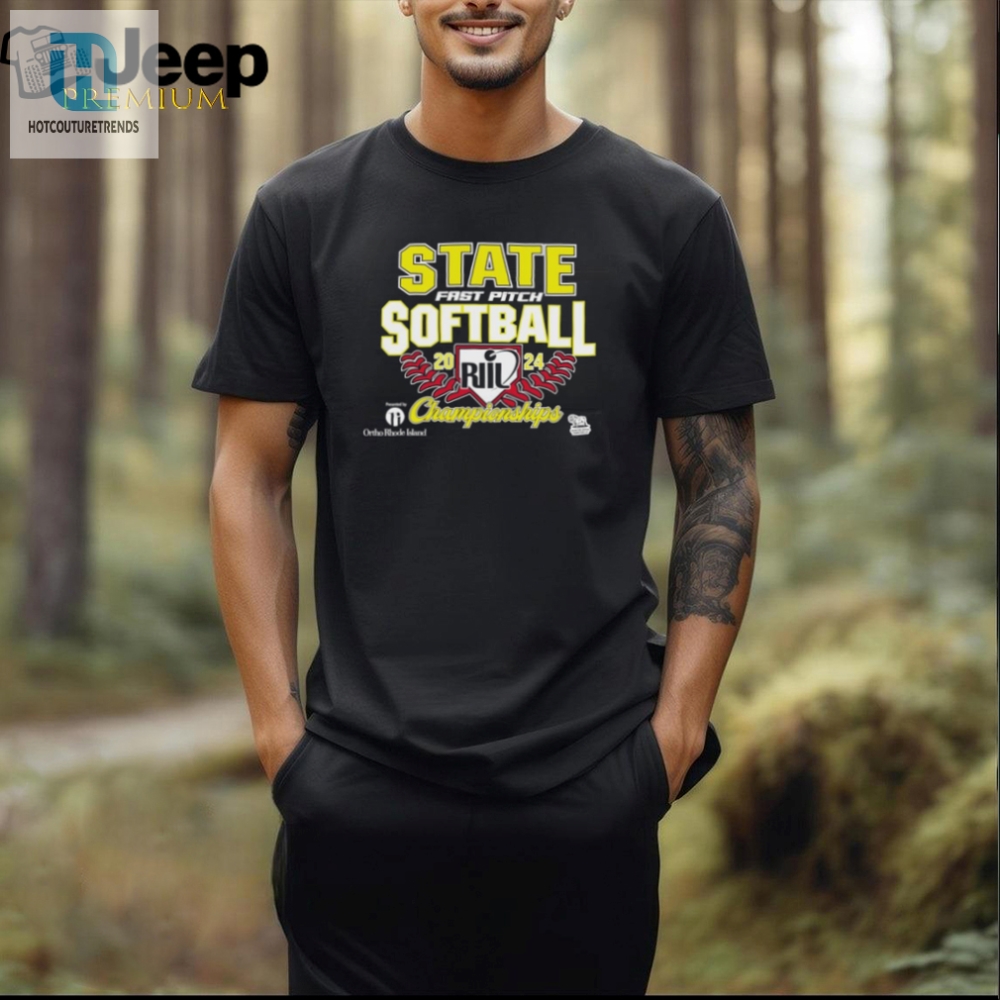 Official Riil 2024 Fast Pitch Softball State Championships Shirt 
