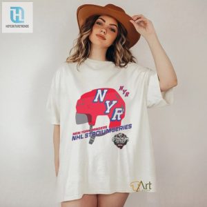 Vintage New York Rangers 2024 Nhl Stadium Series Helmet L0go T Shirt hotcouturetrends 1 3