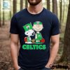 Boston Celtics Peanuts Snoopy Woodstock And Charlie Brown Flag Shirt hotcouturetrends 1 4