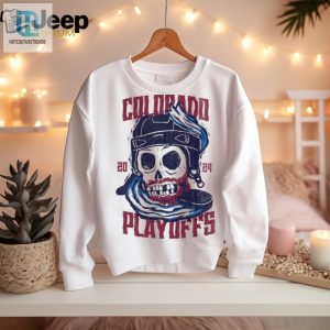 Colorado Avalanche Skull Playoffs 2024 Shirt hotcouturetrends 1 2