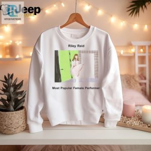 Official Riley Reid Most Popular Female Performer T Shirt hotcouturetrends 1 2