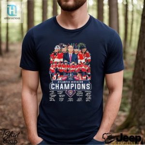 Official Florida Panthers Atlantic Division Champions 2024 Shirt hotcouturetrends 1 1