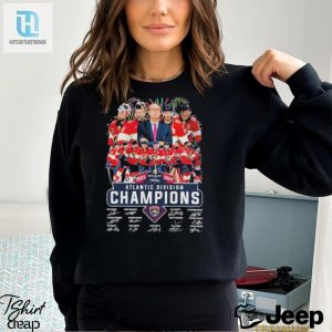 Official Florida Panthers Atlantic Division Champions 2024 Shirt hotcouturetrends 1 2