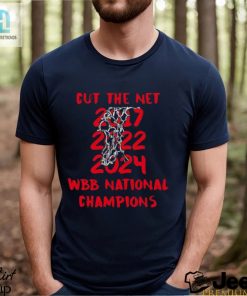 South Carolina Gamecocks Cut The Net 2017 2022 2024 Wbb National Champions Shirt hotcouturetrends 1 1