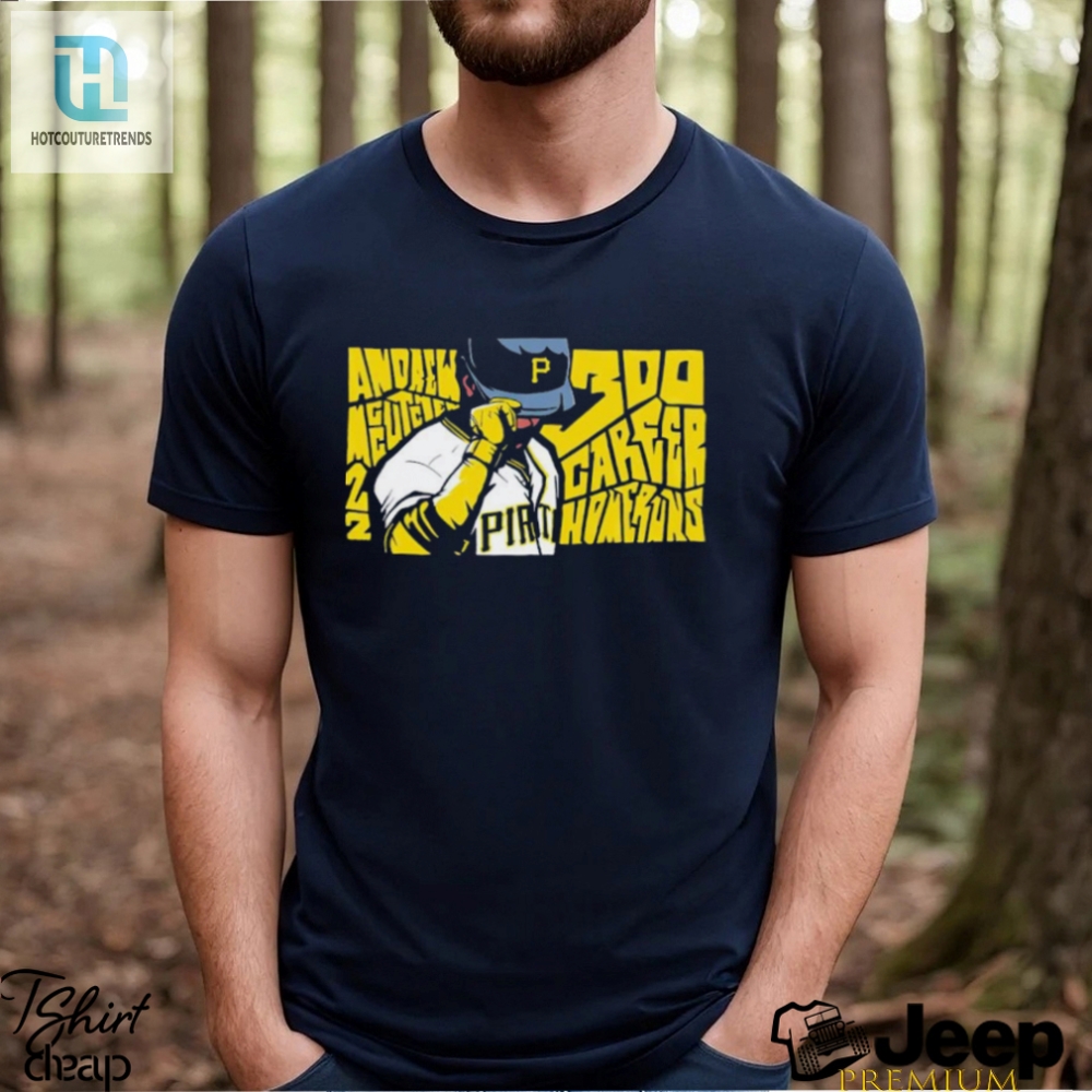 Pittsburgh Pirates Andrew Mccutchen 22 300 Career Home Runs Shirt 