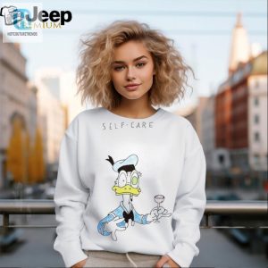 Donald Duck Self Care Shirt hotcouturetrends 1 2