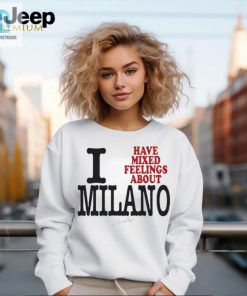 Original Maison Rapito I Have Mixed Feelings About Milano Shirt hotcouturetrends 1 2