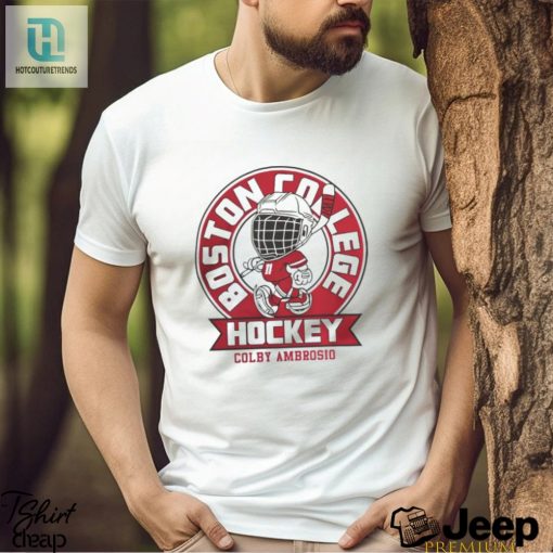 Ncaa Mens Ice Hockey Boston College Colby Ambrosio Shirt hotcouturetrends 1