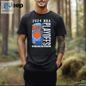 Official New Era Knicks 2024 Playoff National Basketball Association T Shirt hotcouturetrends 1 2