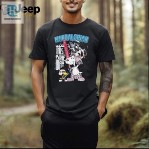 Snoopy Peanuts Mandalorian This Is The Way Star Wars T Shirt hotcouturetrends 1 5