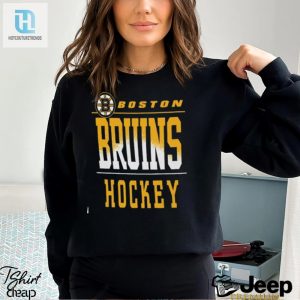 Nhl Youth Boston Bruins Barnburner Black T Shirt hotcouturetrends 1 2