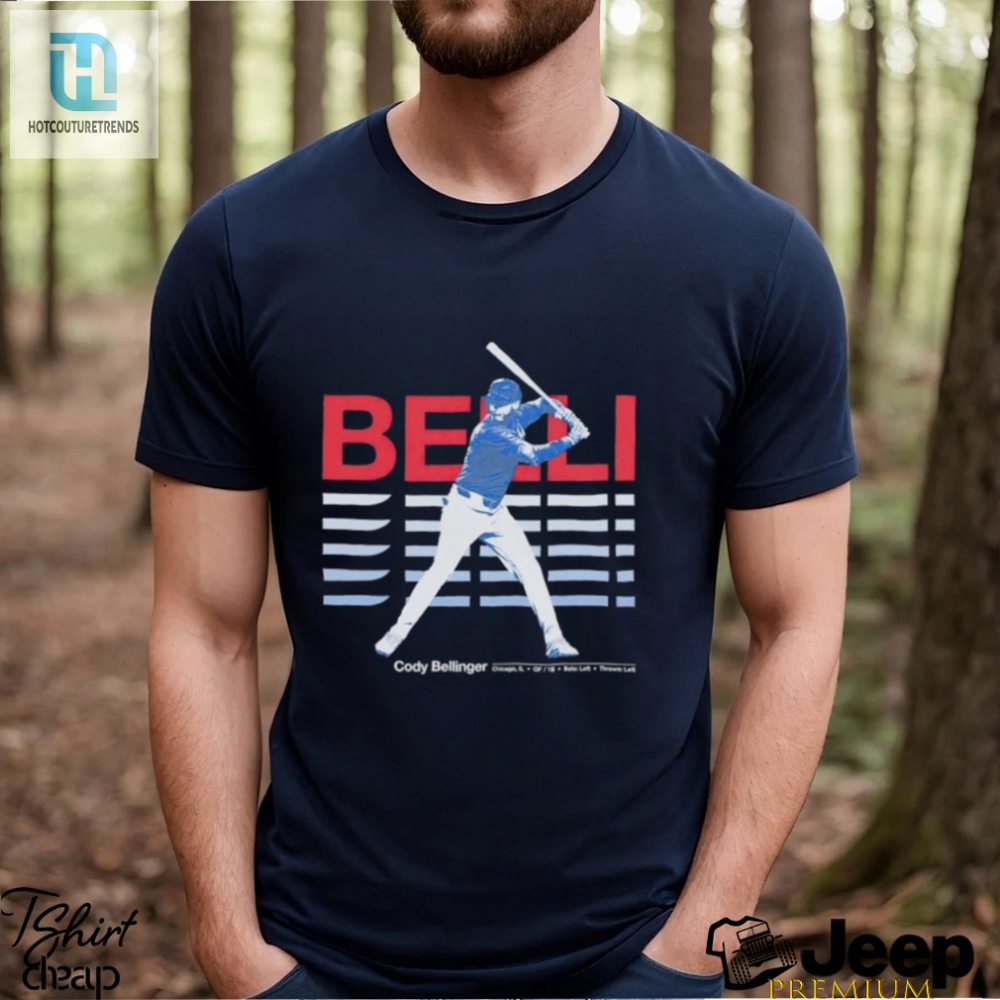 Cody Bellinger Chicago Cubs Baseball Graphic Shirt 
