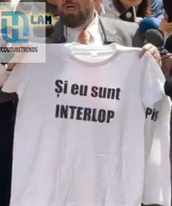 Nicusor Dan Si Eu Sunt Interlop Shirt hotcouturetrends 1 1