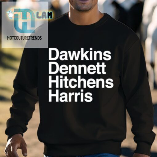 Wife Jennifer Dawkins Dennett Hitchens Harris Shirt hotcouturetrends 1 2