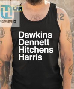 Wife Jennifer Dawkins Dennett Hitchens Harris Shirt hotcouturetrends 1 4