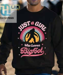Just A Girl Who Loves Bigfoot Shirt hotcouturetrends 1 2
