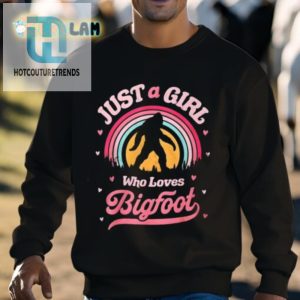 Just A Girl Who Loves Bigfoot Shirt hotcouturetrends 1 2