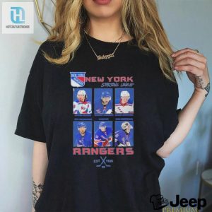 New York Rangers Hockey Starting Line Up Fan T Shirt hotcouturetrends 1 3