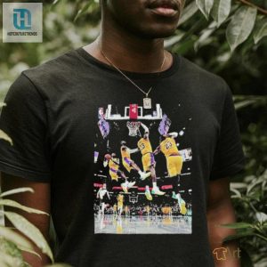 Lebron Puts On The Finishing Touches In Memphis Nba 2024 Shirt hotcouturetrends 1 1