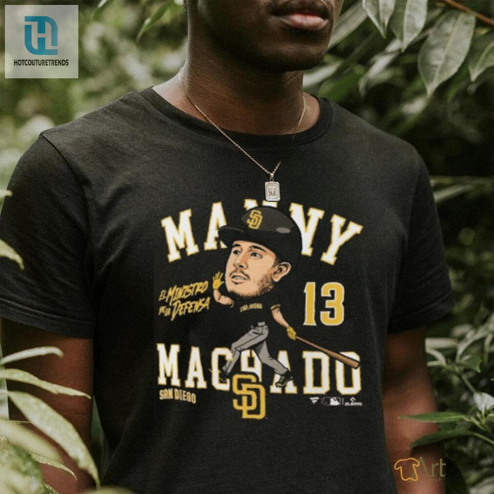 Men_S Fanatics Branded Manny Machado Brown San Diego Padres Caricature T Shirt 
