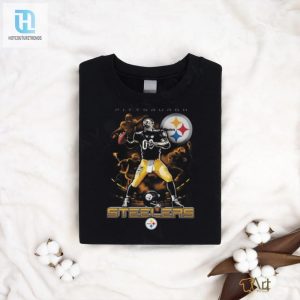 Pittsburgh Steelers Mascot On Fire Nfl Shirt hotcouturetrends 1 2