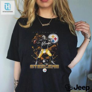 Pittsburgh Steelers Mascot On Fire Nfl Shirt hotcouturetrends 1 3