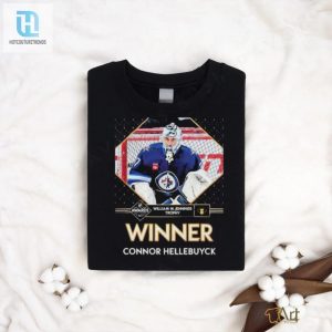 Connor Hellebuyck Winner William M.Jennings Trophy Awards Regular Season 2024 For Winnipeg Jets Nhl Shirt hotcouturetrends 1 2